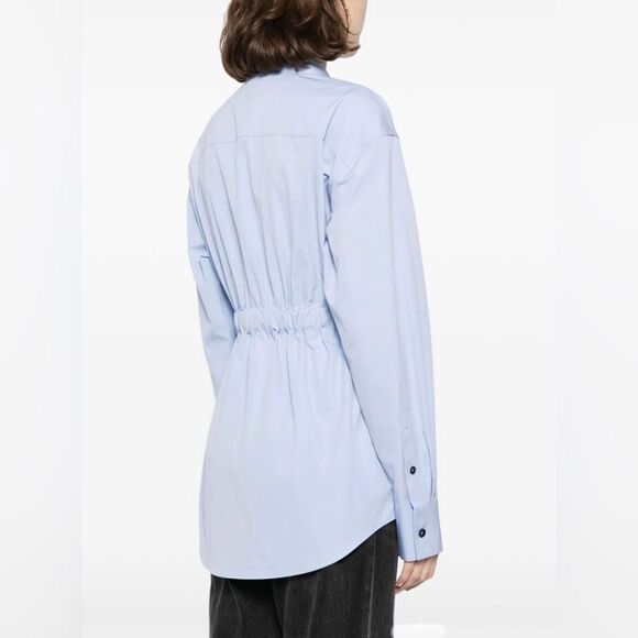 Alexander Wang Oversized Belted Cotton Shirt size M - Picture 6 of 16